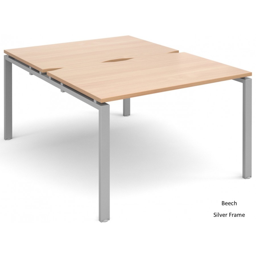 Adapt 1600mm Deep Double Starter Bench Desk